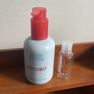 试试 tocobo炉甘石毛孔清洁卸妆油200ml卸养合一不糊眼易冲