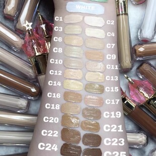 现货Jeffree Star美少女魔法棒Magic star J姐遮瑕液 试色