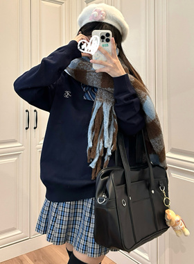 JK制服原创正版毛衣日系学院风校供针织百搭2025年外搭春秋季