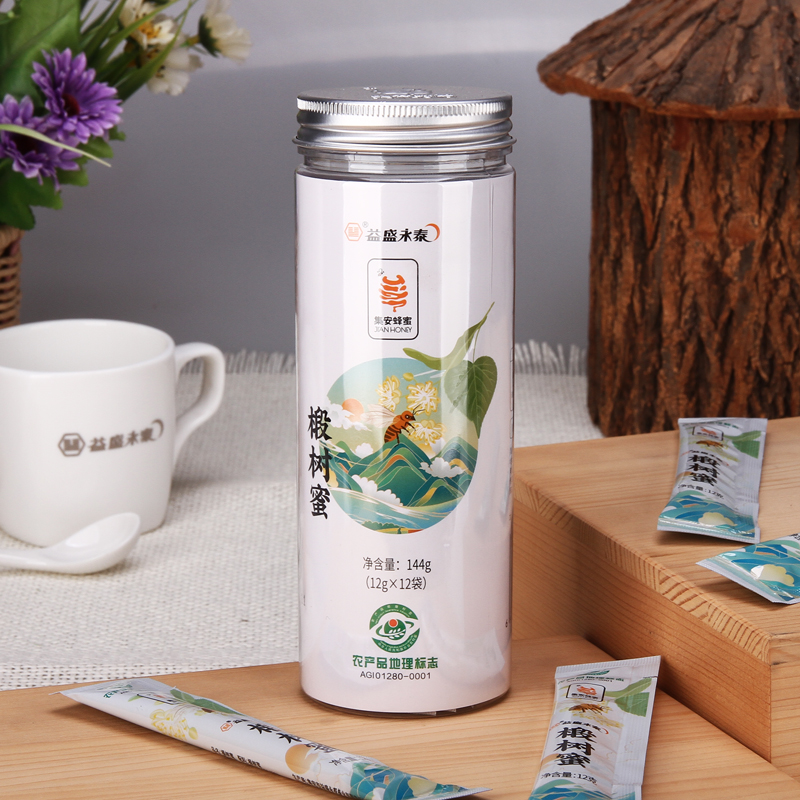 益盛永泰长白山天然集安蜂蜜系列椴树蜜袋蜜 12g×12袋
