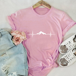 T恤女Cotton Women Summer t shirt Ladies clothes tshirt女