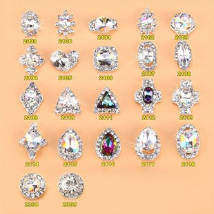 jewelry drill colorful nails color Nail fantasy flame