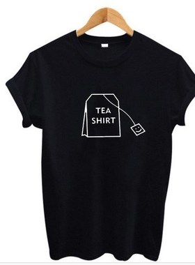 Tea Graphic tees Women Summer Funny t shirts Harajuku Tumblr