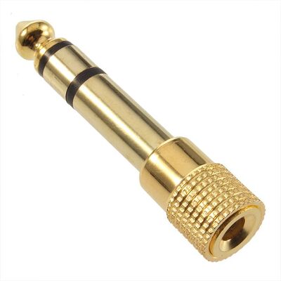 3.5MM Femelle 6.5MM Male Headphone Stereo Audio Jack Adapter