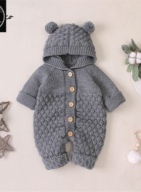 Baby boy girl Clothes New born for Winter Rompers Newborn