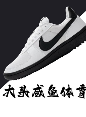 Nike Field General舒适百搭低都生活休闲鞋女款白黑色FZ5593-105
