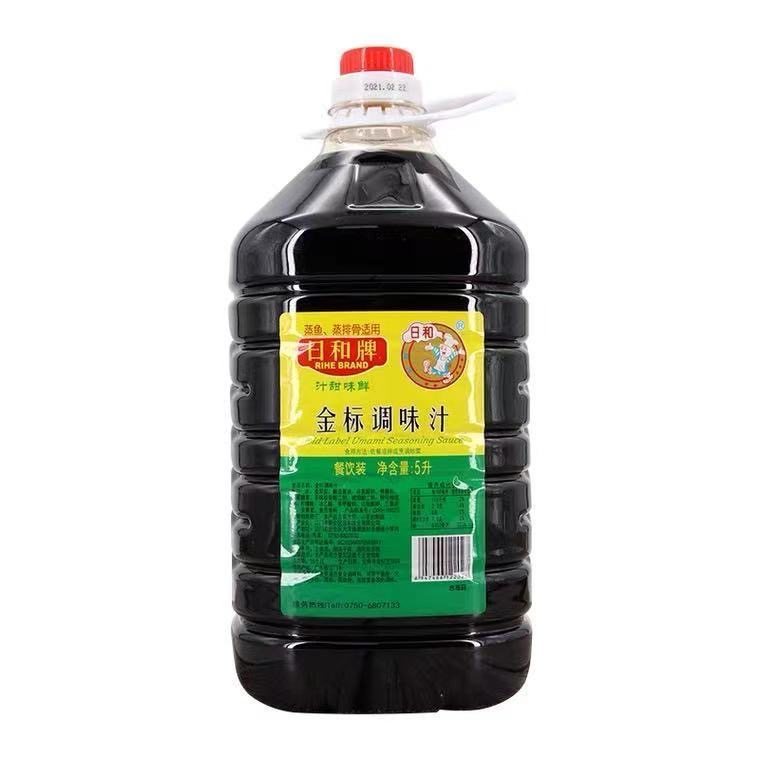 日和牌金标鲜味汁肠粉酱油豉油 肠粉专用 日和味极鲜5L*4桶整箱