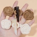 高档牛角玫瑰扣大衣风衣毛衣扣子儿童外套对扣盘扣灯芯绒配件装 饰