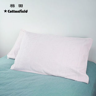 2021新款棉田纯棉枕巾全棉透气吸汗枕头巾单人家用单条CFZ2332