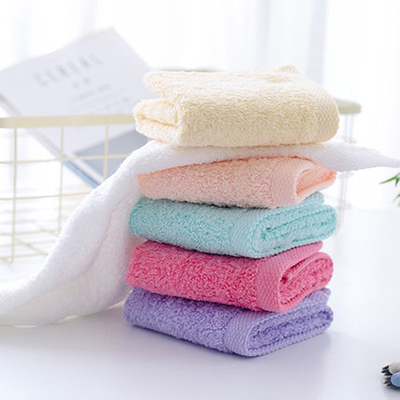 棉田新生儿柔软洗脸小方巾