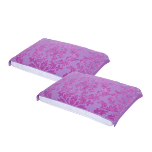 大马士革纯棉枕巾无印图案四季良品枕巾 一对2Z0450