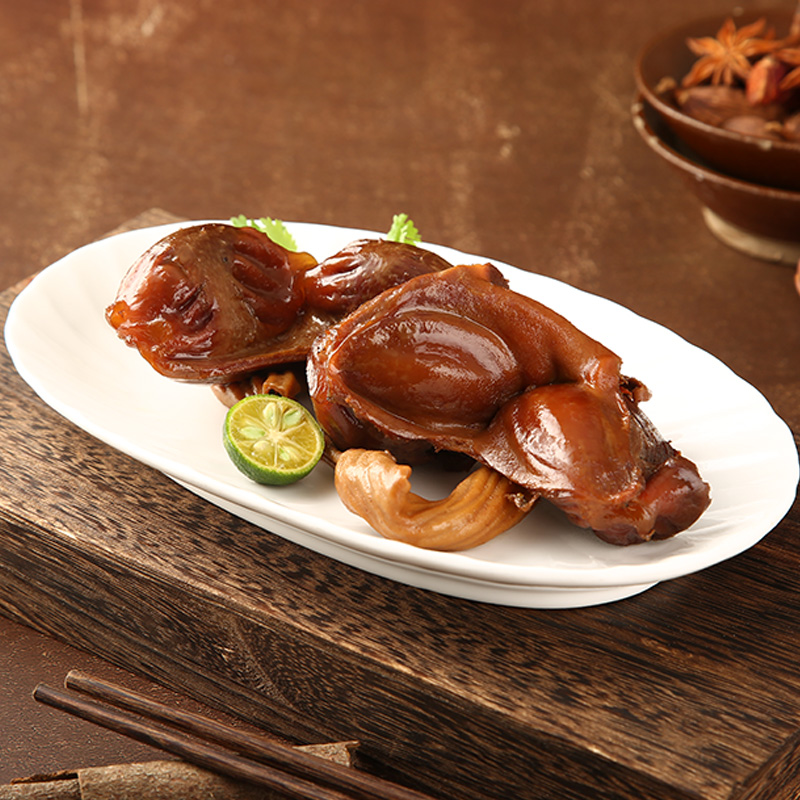 正源花园里老牌潮汕卤味 新鲜特产熟食 卤鹅胗卤香鹅珍鹅肾120g个