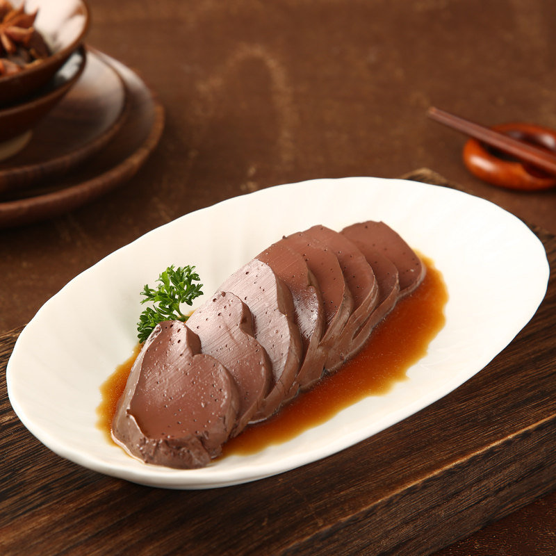 汕头花园里卤水鹅肉专卖 正宗潮汕特产卤味 香卤鹅血五香鹅红160g