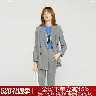 专柜正品春夏时尚N60B2402卡洛琳裤子1780元