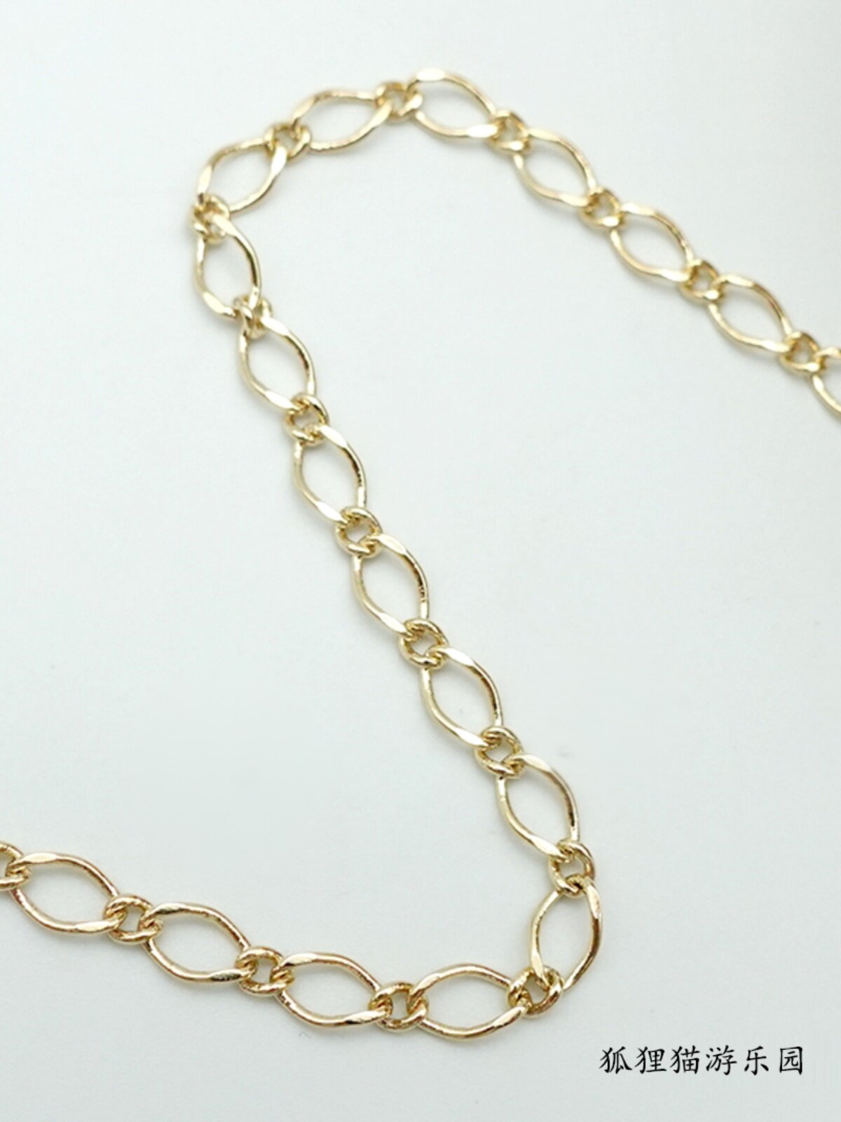 BFG160BF FIGARO EXTENSION CHAIN JAPANESE EXPENSIVE AND DIY ACCESSORIES KIWA LOOSE CHAIN JEWELRY COPPER GOLD PLATED SILVER