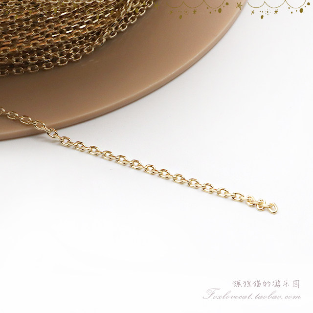 diy贵和手工配件耳饰项链链条