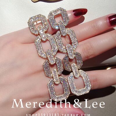 meredithlee高级感金色轻奢锆石