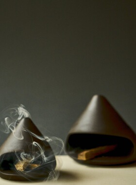 Palo Santo holder家居装饰品秘鲁圣木燃烧盘托盘香插燃烧器