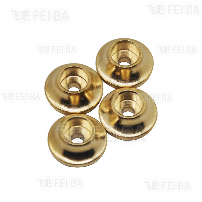 仿真攀爬车 traxxas trx4 黄铜避震配重块 升级配件