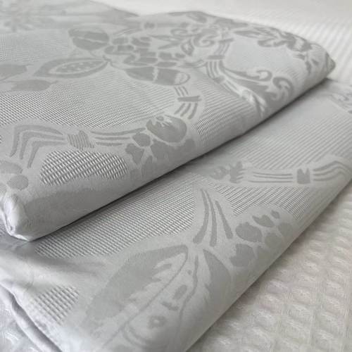 100%纯棉60支缎纹大提花被套