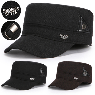 中老年人帽子男款冬季保暖