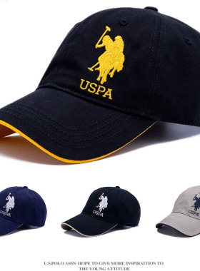 U.S.POLO棒球帽男士四季遮阳帽