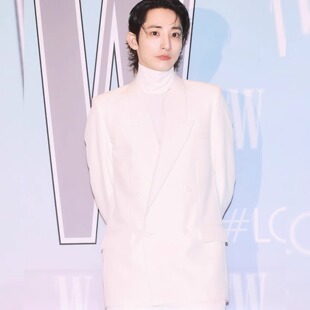 权志龙李洙赫同款白色贵族感西服外套套装男女