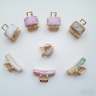 非遗宋锦DIY小抓夹发夹小抓夹侧边夹中国风古风头饰女友闺蜜礼物