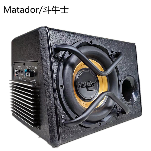 10寸12V24V有源大功率车载低音炮