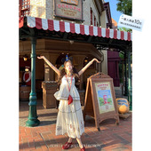 全棉舒适亲肤花边褶皱吊带半裙浪漫刺绣套装 芭蕾女孩 BLUE