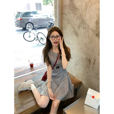 FFBLUE收腰背心连衣裙