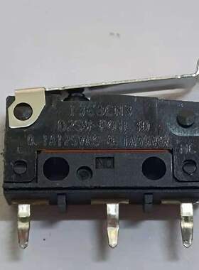 全新日本欧姆龙 直插3脚D2SW-P01L微动开关 针脚带R柄行程限复位