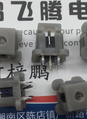 全新台湾 直插4脚带灯轻触开关 8.5*8.5*11 蓝色LED 复位电源带帽