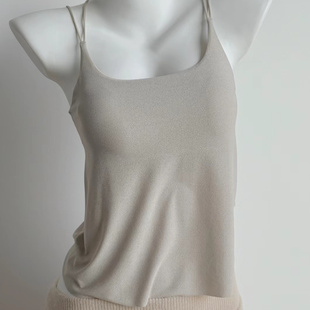 内衣美背内搭背心吊带白色女2025新款带胸垫无痕薄款细带舒适黑色