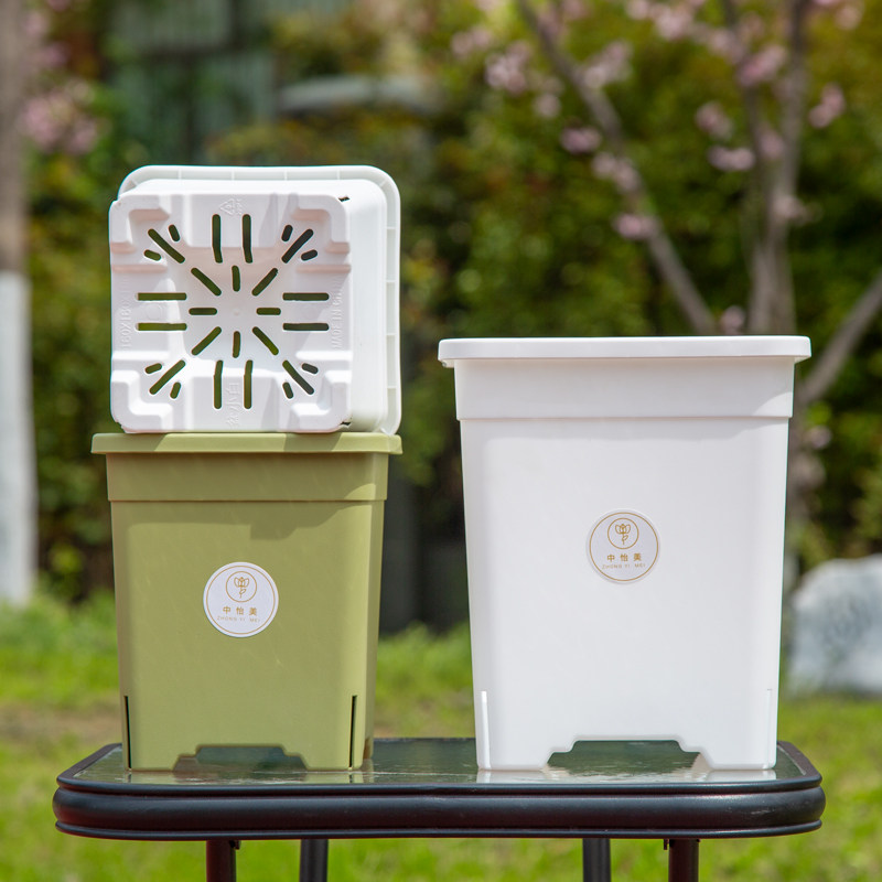 新款加厚树脂透气不烂根青山盆