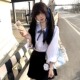 神仙 短袖 club 白梦衬衫 jk衬衫 女条纹 学院风JK制服衬衣上衣