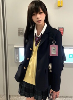 【神仙club】优等生 三粒扣西服 原创jk制服西装学院风日系上衣女