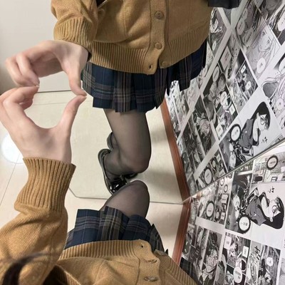 织羽川格裙原创JK制服格裙