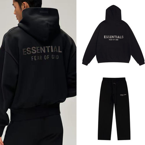 ESSENTIALS休闲连帽卫衣长裤套装
