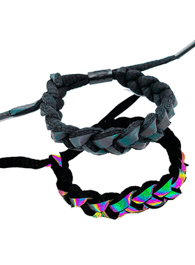 镭射全系反光潮牌美式可调节手绳