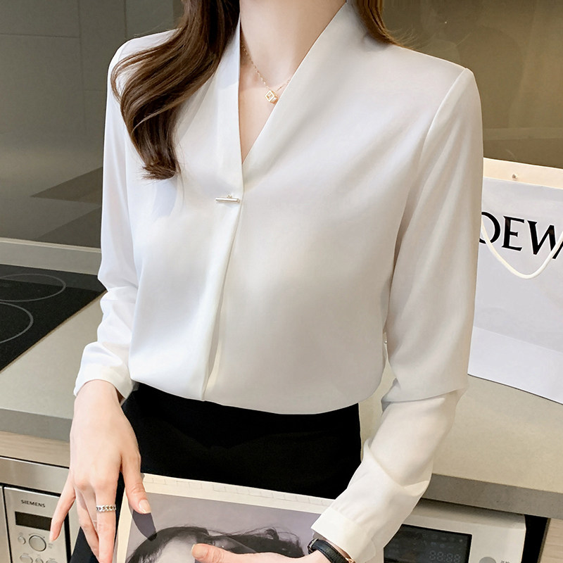 2026早秋通勤高级感女士衬衫