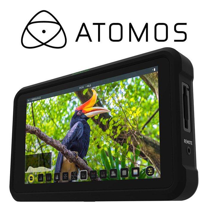 ATOMOS阿童木SHINOBI 5英寸HDR摄影摄像监视器单反A7相机屏