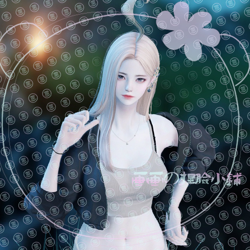 画画の【芷荷】命运方舟捏脸吟游诗人魔法师女巫失落的方舟数据