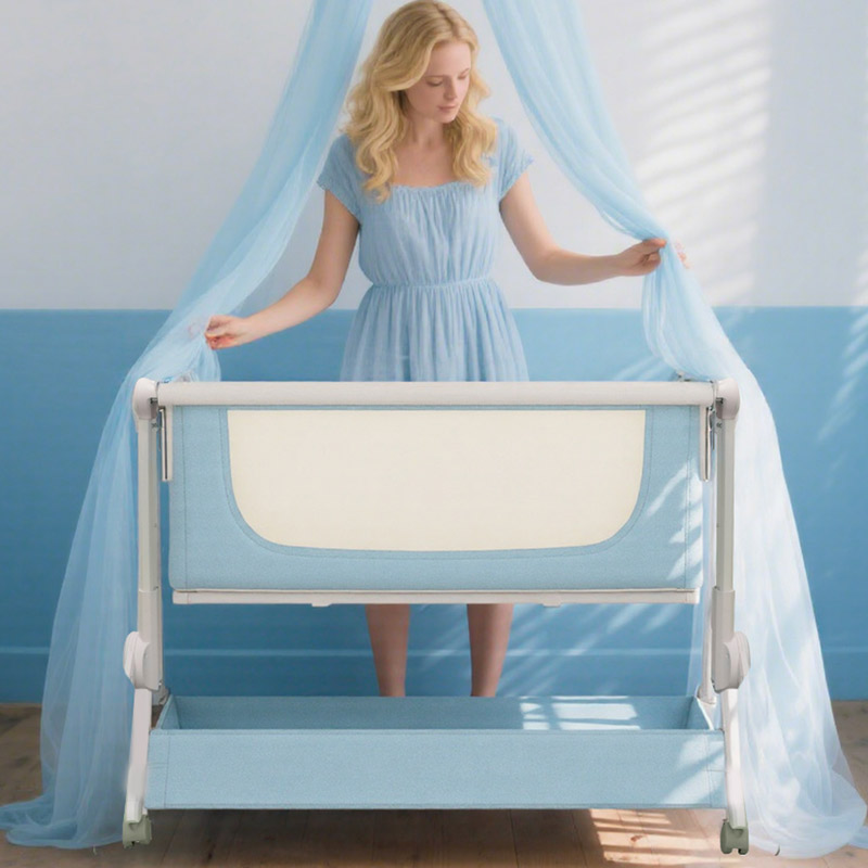 婴儿床床边床拼接床便携式新生儿