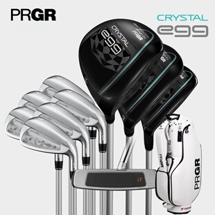 25新款 EGG水晶蛋高容错全套球杆 PRGR高尔夫球杆女士套杆CRYSTAL