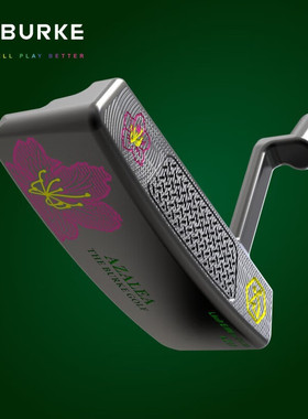 BURKE高尔夫球杆Gsss不锈钢锻造杜鹃花AZG27全球限量款男士推杆