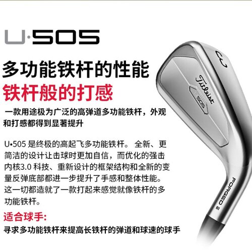 泰特利斯高尔夫球杆4GU505铁杆