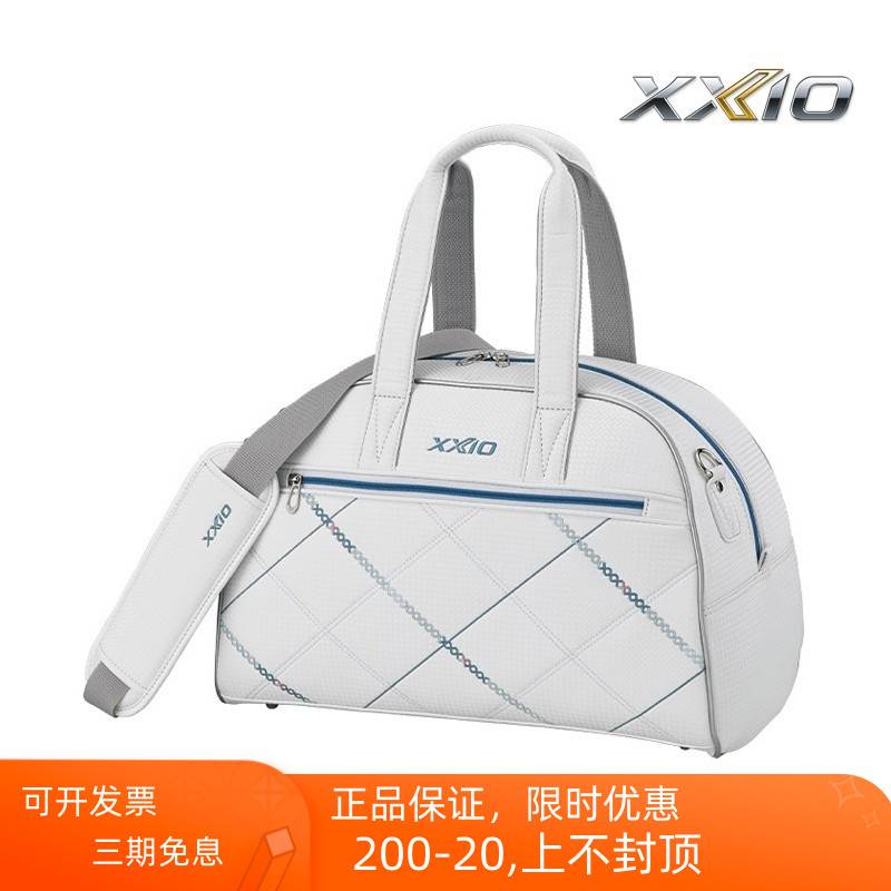 正品XXIO高尔夫女士衣物包皮革防水大容量golf手提球包xx10服装包