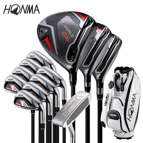 正品HONMA红马高尔夫球杆GS男士套杆初中级进阶golf套杆TW-GS新款