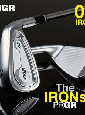 PRGR高尔夫球杆 男士铁杆04系列高容错铁杆组远距离golf日本进口